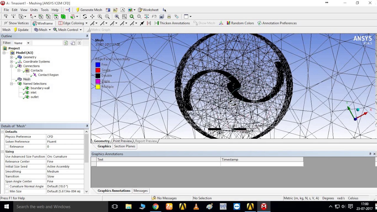 Design and simulation of Standard Savonius turbine - Trial (and Error)