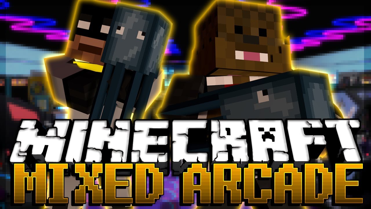 DRAGONS in Minecraft Mixed Arcade w/ xRPMx13 | JeromeASF