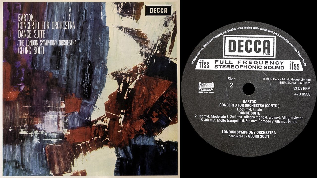 Bartók - Dance Suite (Solti) (vinyl: Ortofon Xpression, Graham Slee Accession MC, CTC Classic 301)