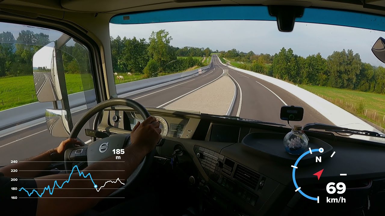 DRIVING VOLVO FH 500