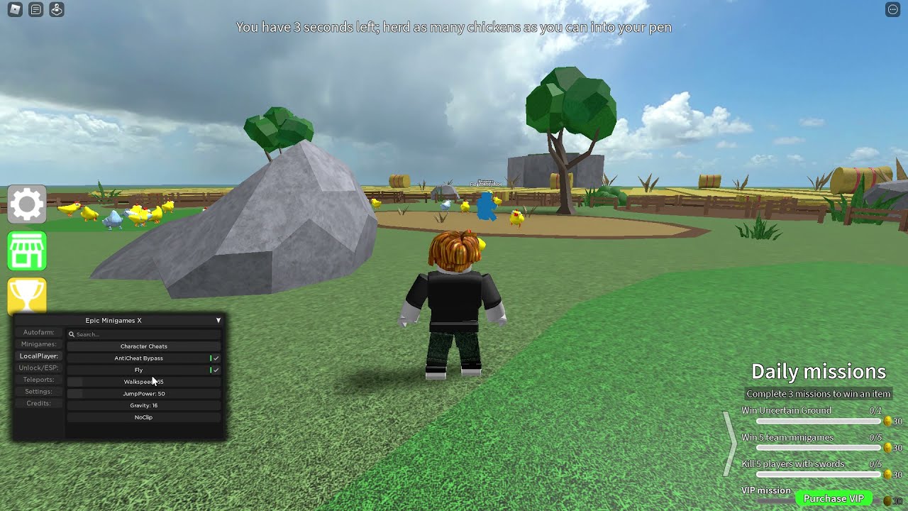 OP Epic Minigames Script Pastebin (ROBLOX)