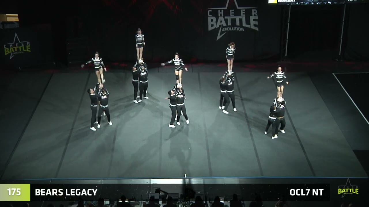 175   IASF Open Coed Level 7 Non tumbling BARCELONA BEARS BEARS LEGACY
