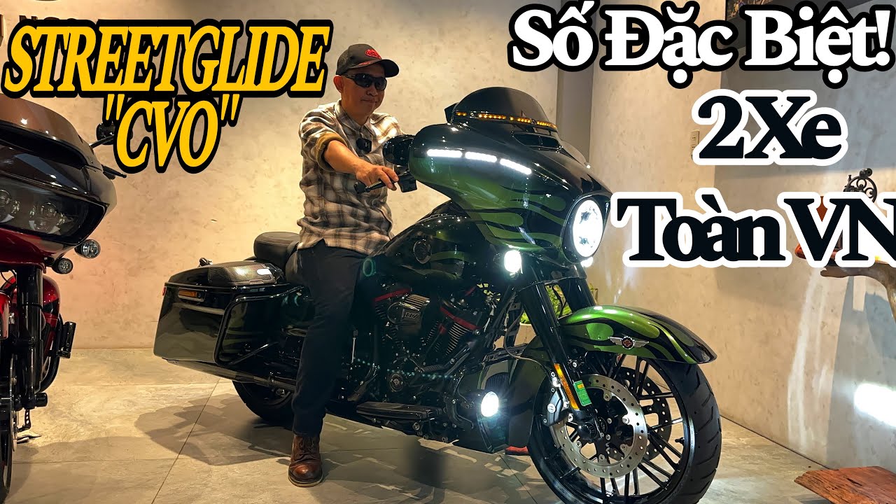 SỐ ĐẶC BIỆT P2 - STREETGLIDE CVO mới hơn 3 Tỷ đồng chỉ 2 Xe Toàn VN kèm trang bị khủng lướt lên sóng