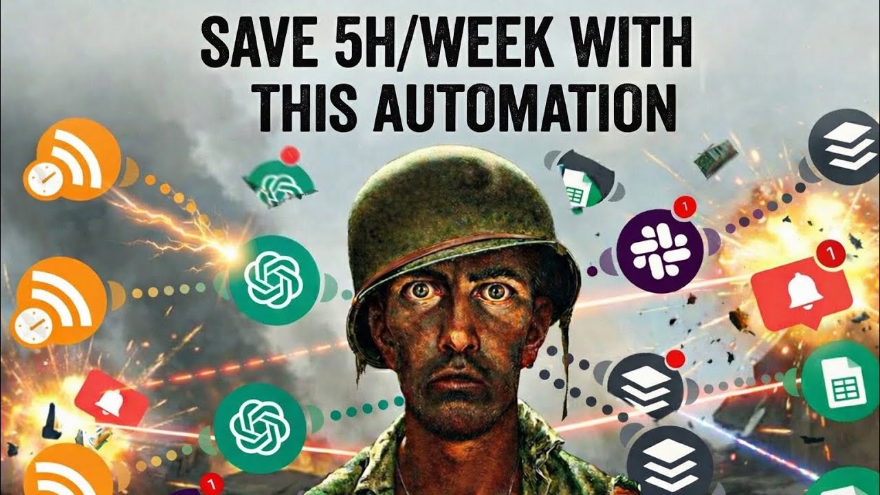 Save 5h/week (with 8 minutes of work)