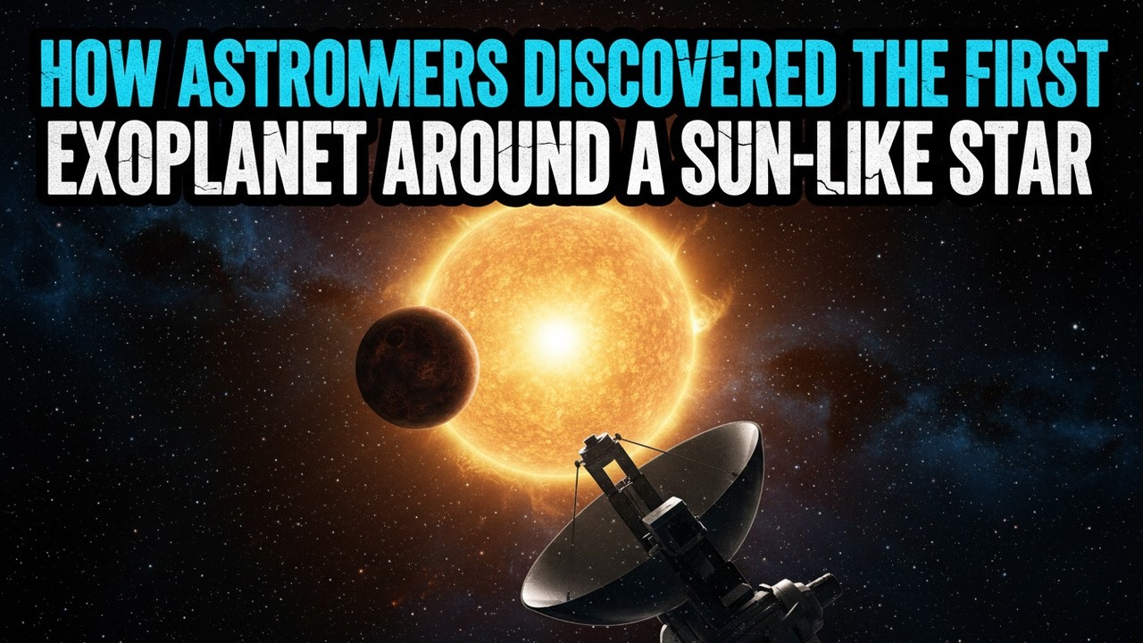 Boring Science For Sleep | How Astronomers Discovered the First Exoplanet Around a Sun-Like Star