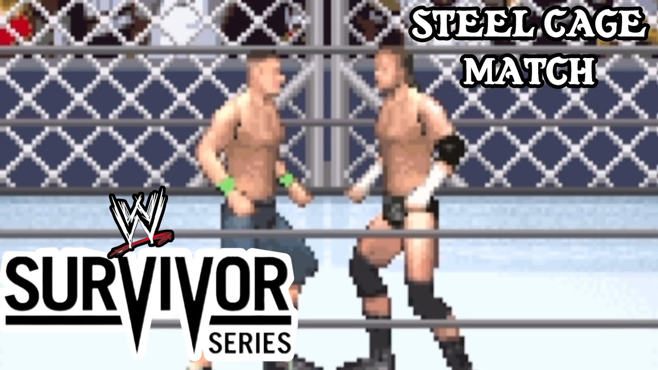 WWE Survivor Series GBA John Cena vs. Triple H | Steel Cage Match