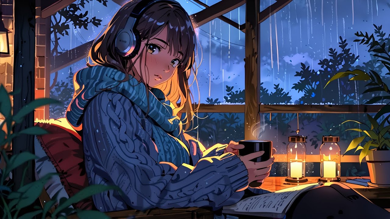 Relaxing Lofi Beats with Rain Sounds for Cozy Study Sessions ☔