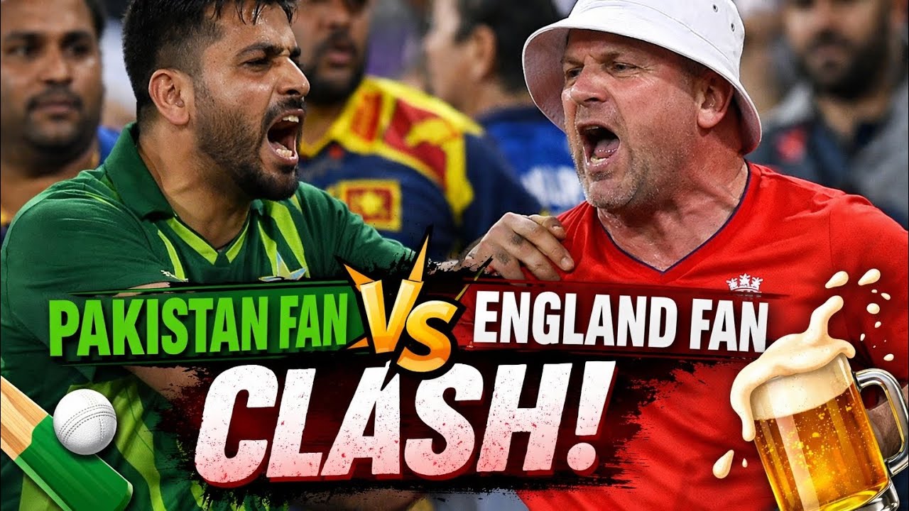 Pakistan Fan vs England Fan CLASH After T20 Thriller! 😱