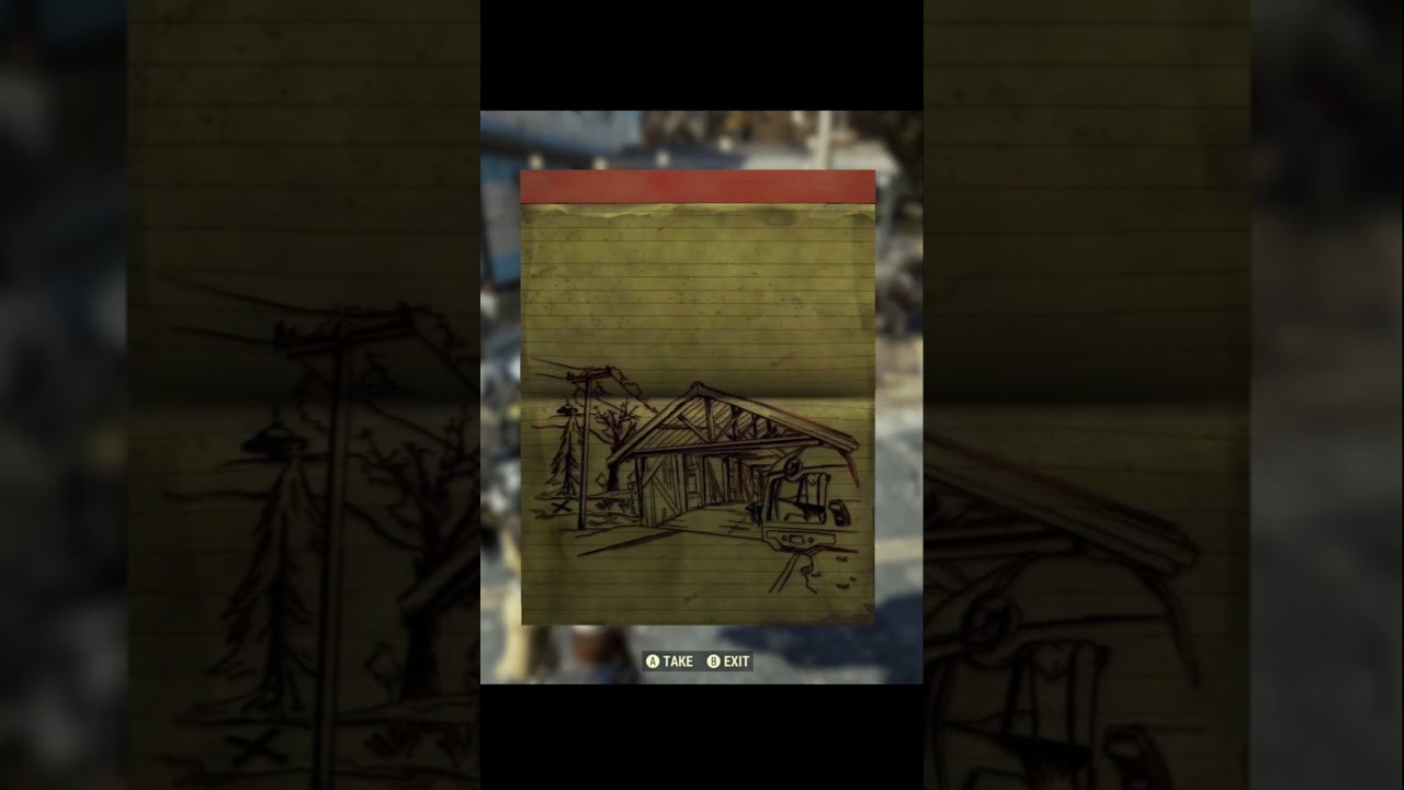 Fallout 76 - Forest Treasure Map 6
