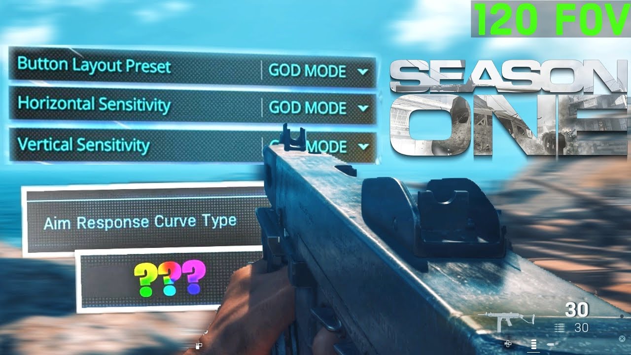 The *NEW* Best Settings for WARZONE PACIFIC SEASON 1! 👑 (CONSOLE FOV)