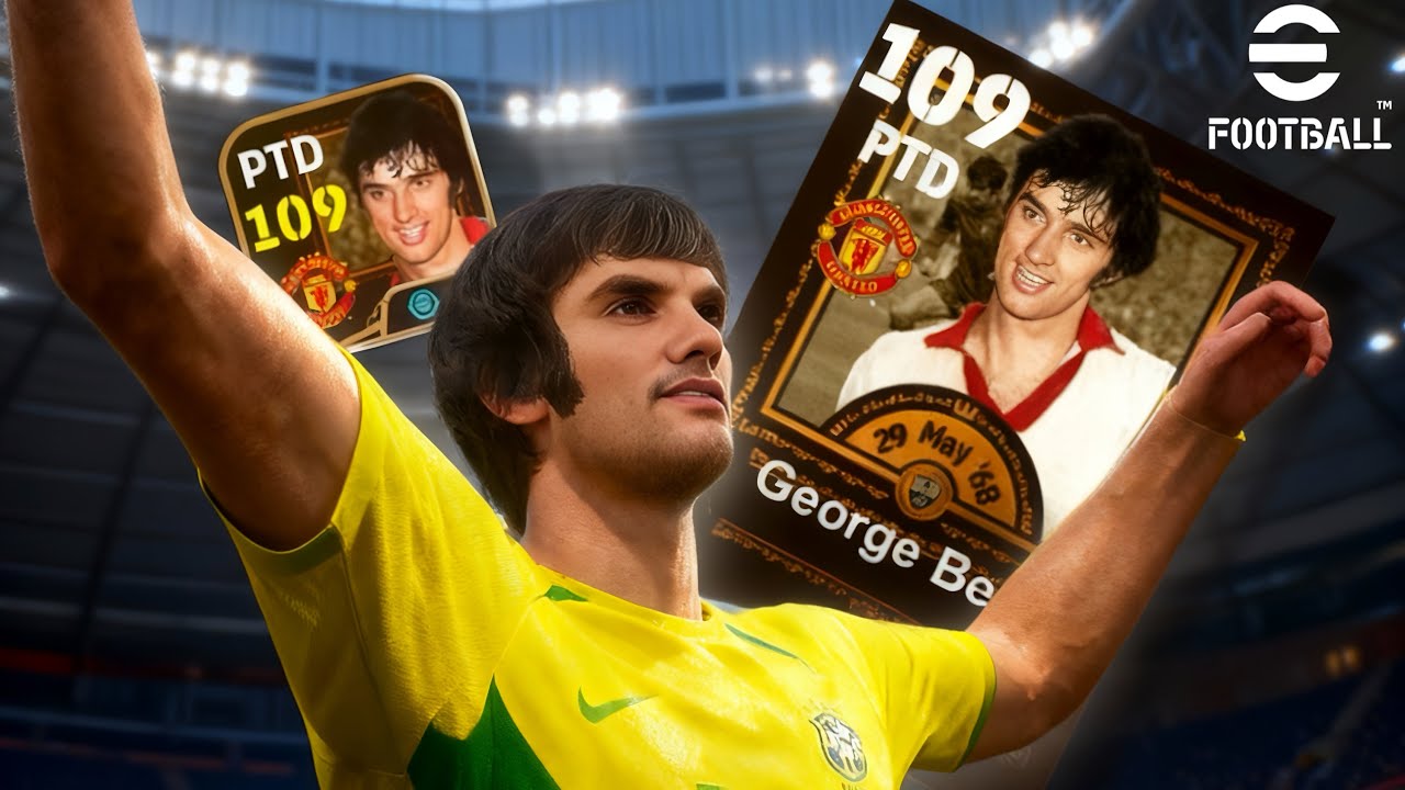 A BIZARRA gameplay do GEORGE BEST 109 BIG TIME no eFOOTBALL MOBILE