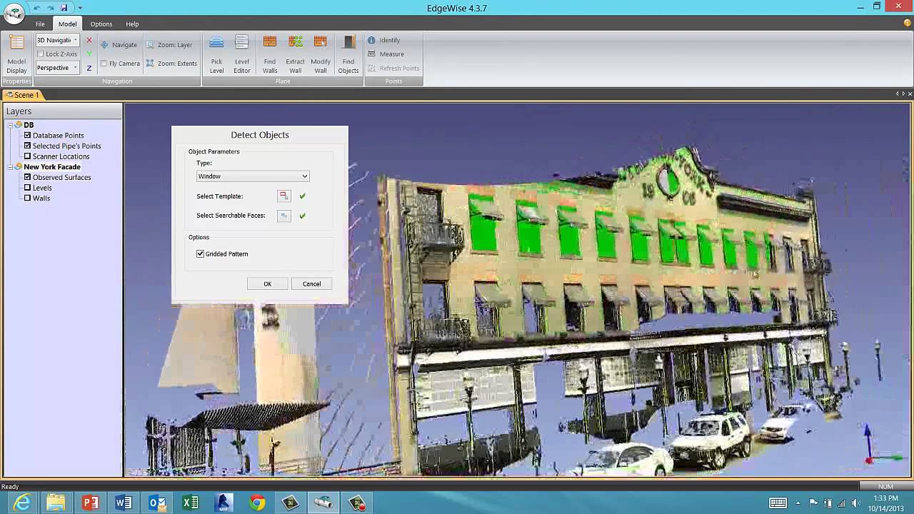 EdgeWise Building - Automatically Extract Windows Doors and Other Objects