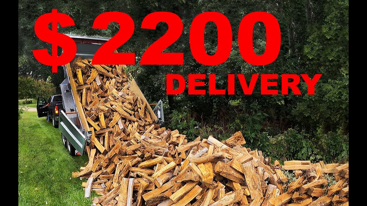 22 UNCLE BENJAMINs worth of MASSIVE firewood deliveries!