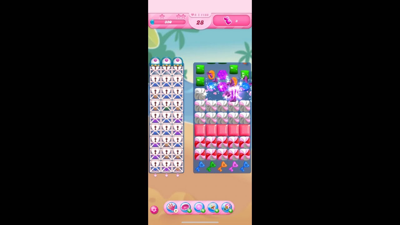 Candy Crush LEVEL 1188 NO BOOSTERS