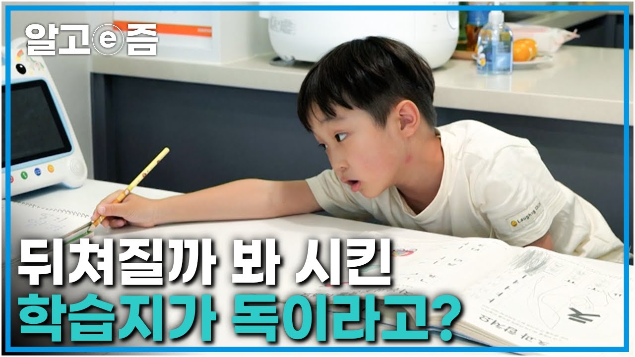 ”얘가 나를 싫어하나?” 학습지에 집중 못하는 아이와 지쳐가는 엄마! 우리 아이 학습 거부를 극복하는 특급 처방법 공개┃문해력 유치원┃알고e즘