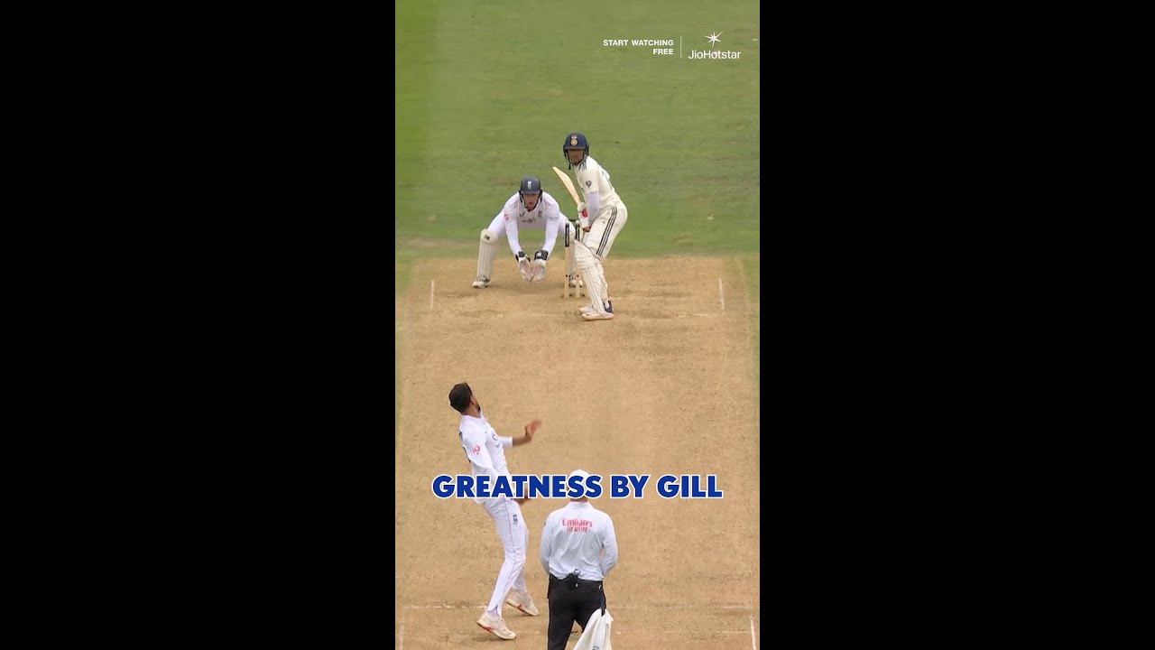 The Indian captain #ShubmanGill roars with another brilliant century in the second Test | #ENGvIND