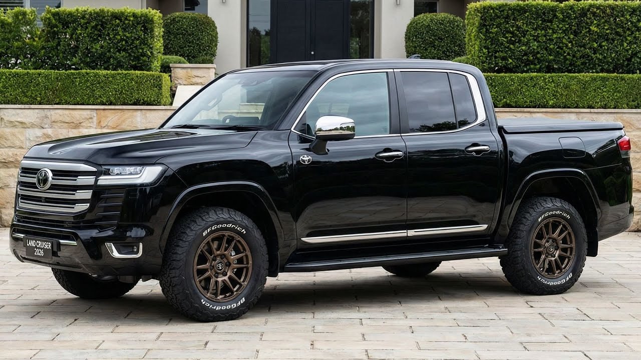 Por que a Toyota Land Cruiser Pickup 2026 pode redefinir o conceito de picape média?!