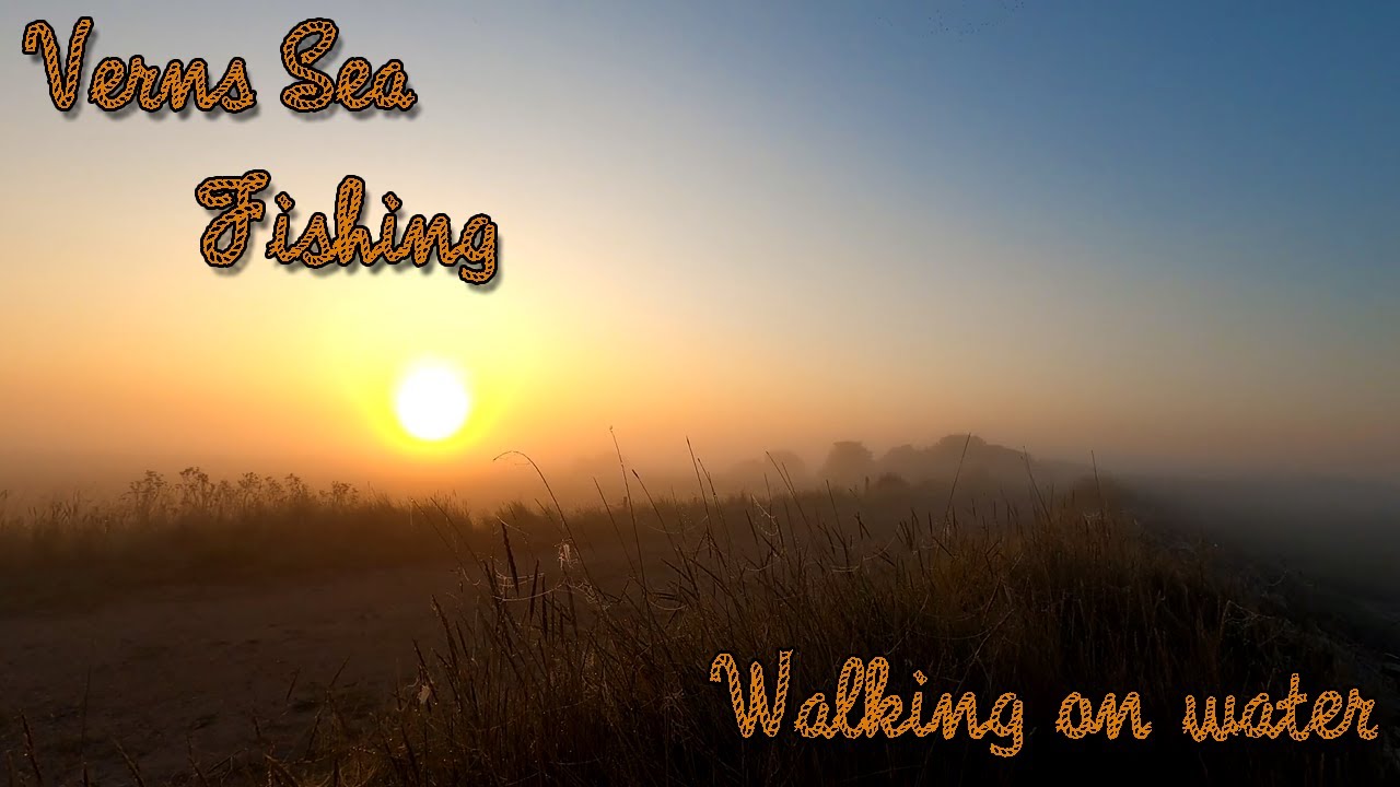 VERNS SEA FISHING | WALKING ON WATER WHILST SEA FISHING IN THE UK