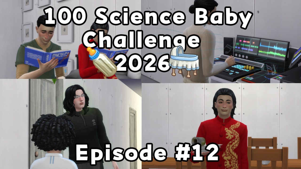 Sims 4 100 Science Baby Challenge 2026 Episode #12