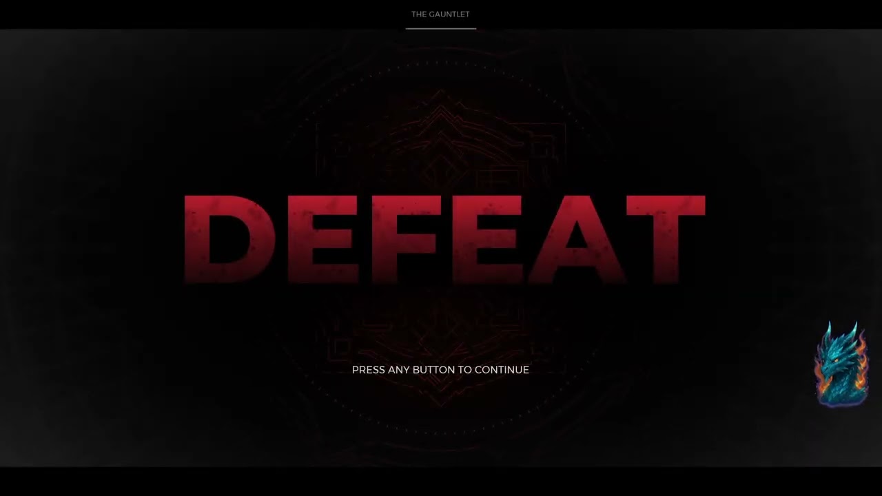 Well that's goodbye to our core Hardcore Characters! round 18 of an otherwise smooth run... Defeat