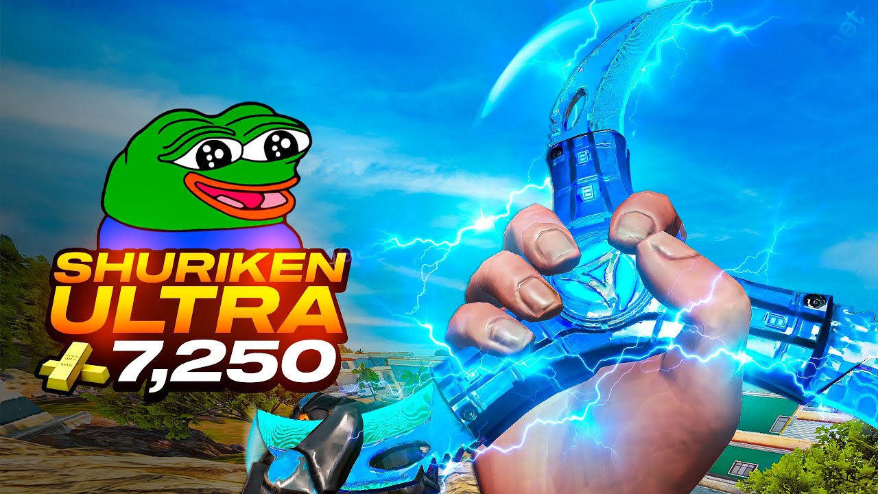 Gast&eacute; +6,000 de ORO por la Nueva SHURIKEN ULTRA de Blood&nbsp;Strike&nbsp;😭