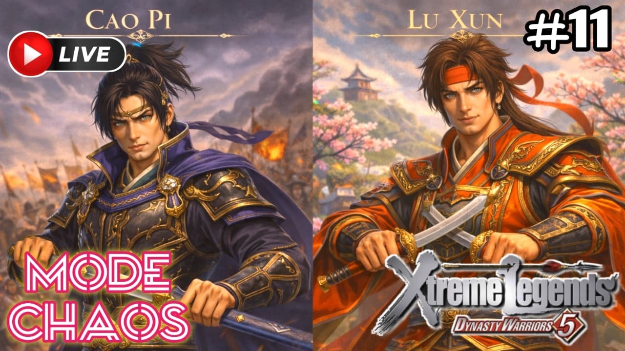 CAO PI DAN LU XUN | MODE CHAOS - Dynasty Warriors 5 | PART 11