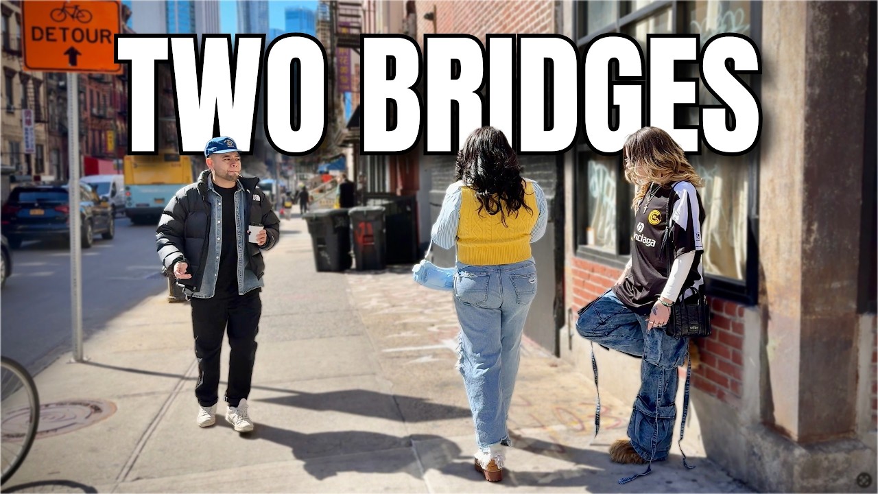 NEW YORK CITY Walking Tour [4K] - TWO BRIDGES
