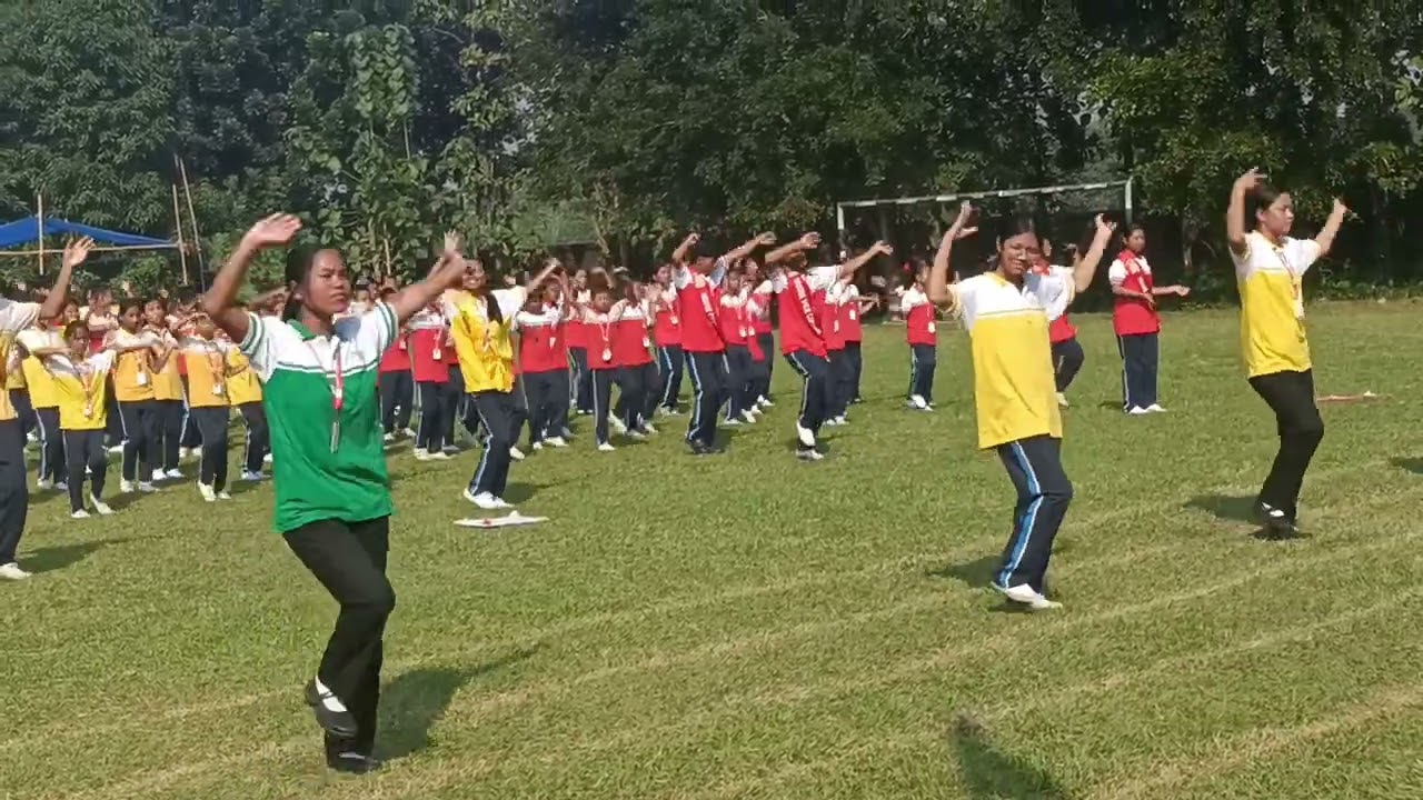 Aerobic Dance Rehearsal|| St. Francis Xavier H.S School Dotma 2025