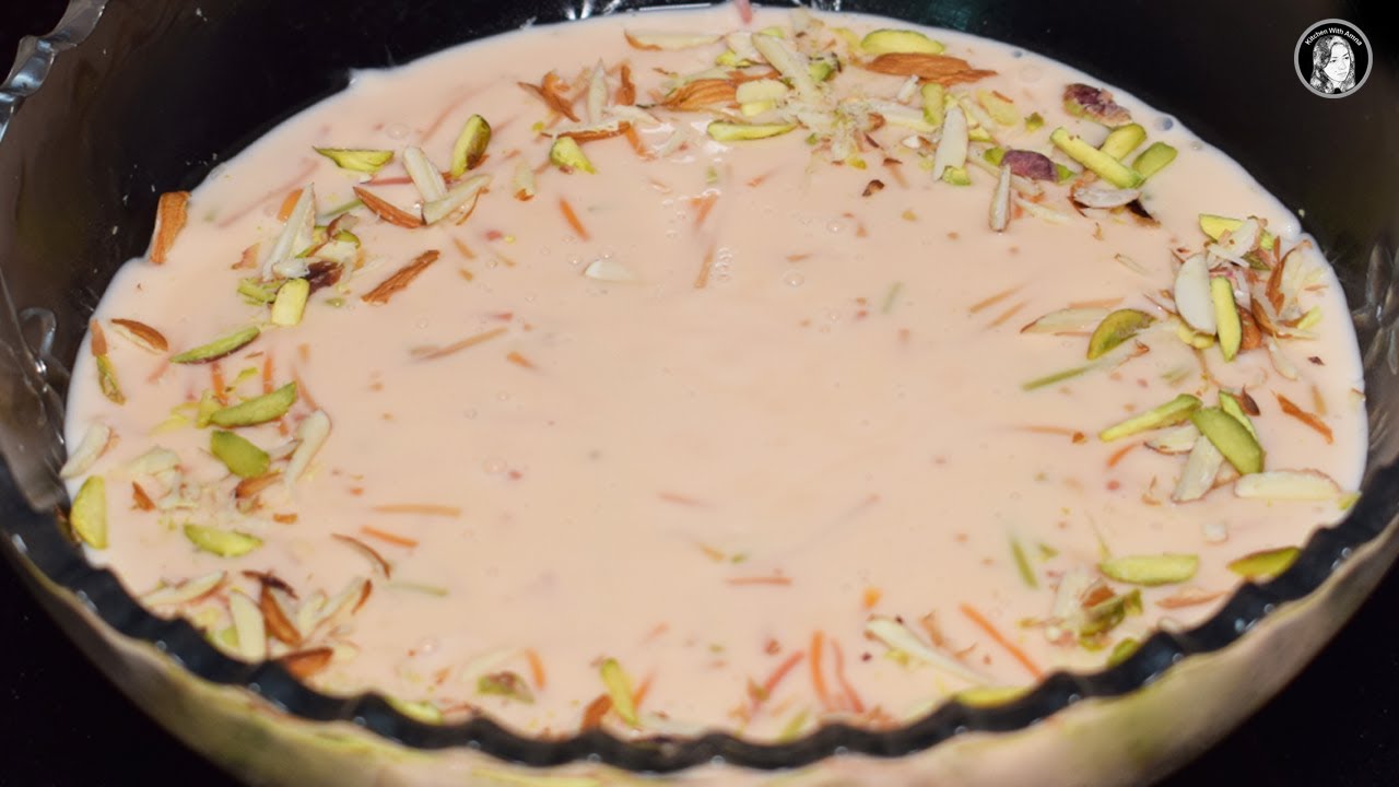 Custard Seviyan Dessert Recipe for Eid - Custard Vermicelli Recipe - Seviyan Special Eid Recipe