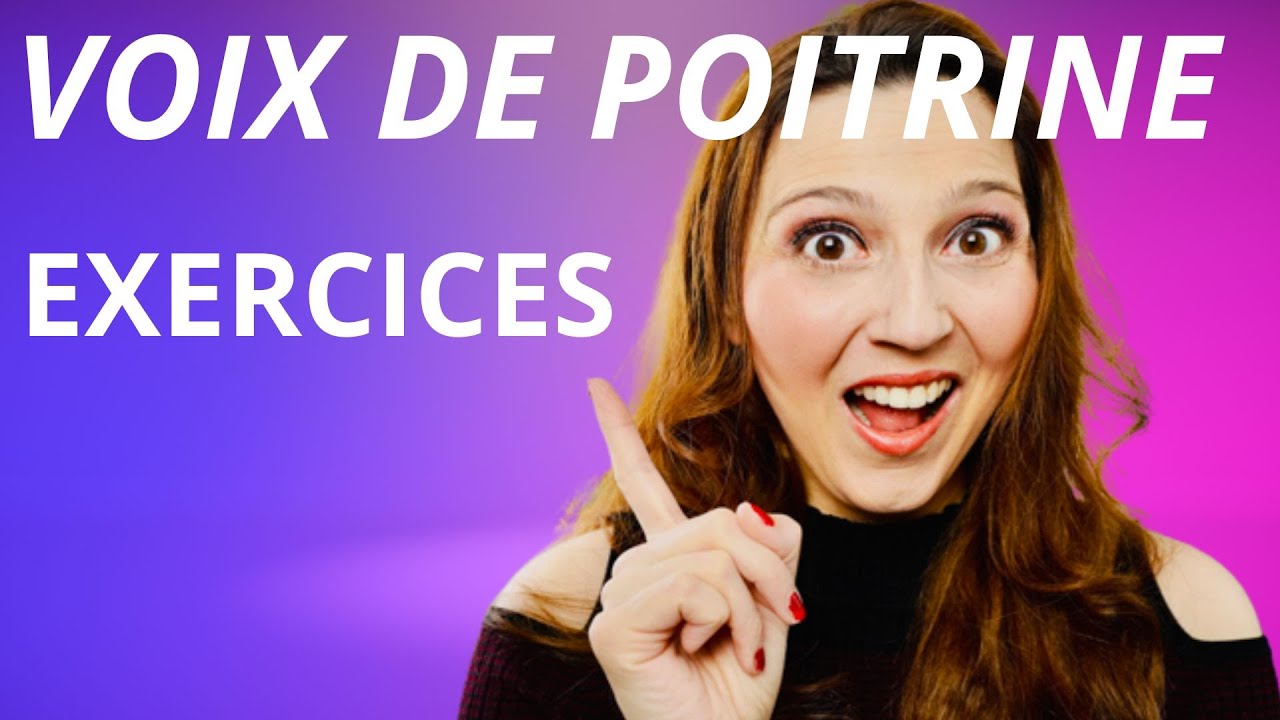 CHANTER EN VOIX de POITRINE- EXERCICES DÉBUTANTS! cours de chant