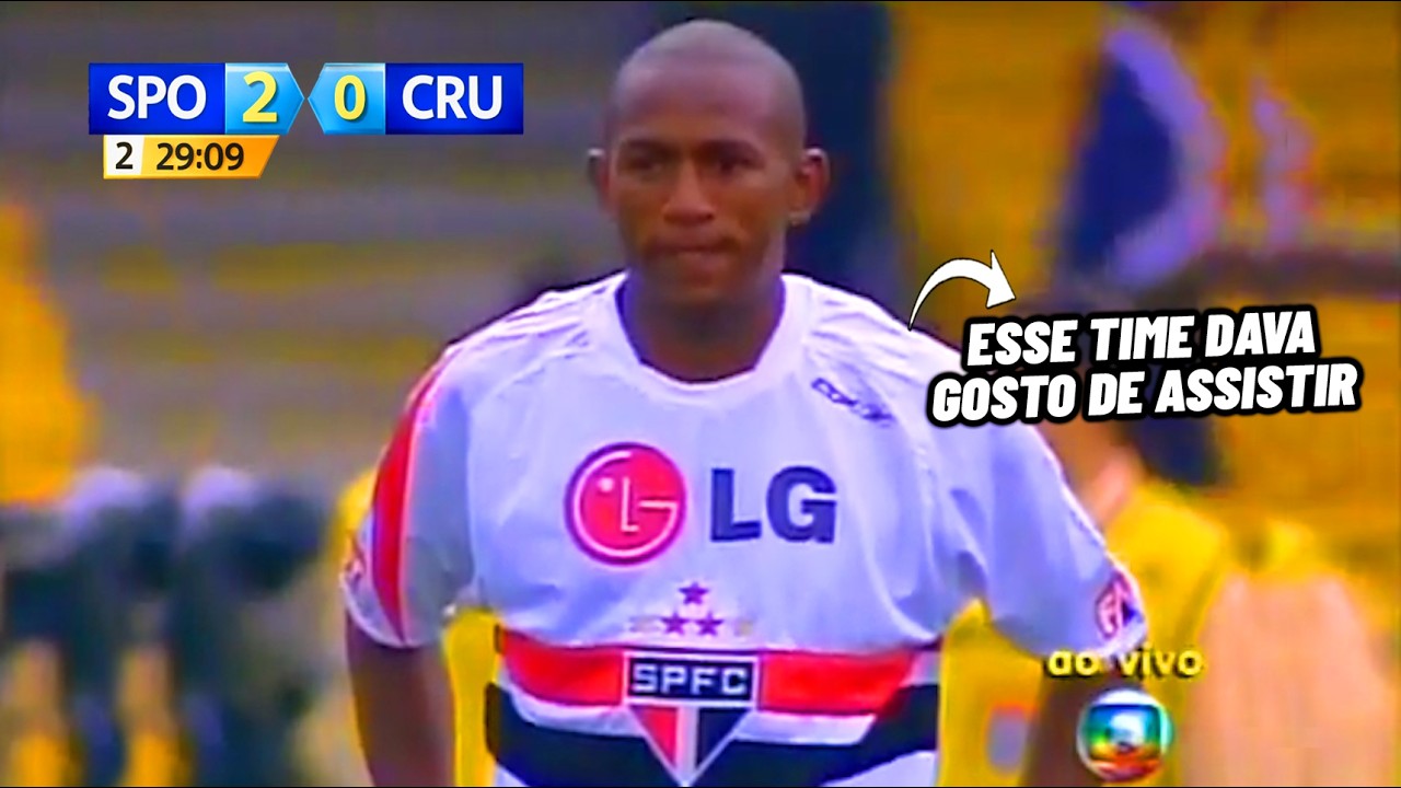 ESSE JOGO MOSTROU POR QUE O SÃO PAULO ERA O MELHOR TIME DO BRASIL