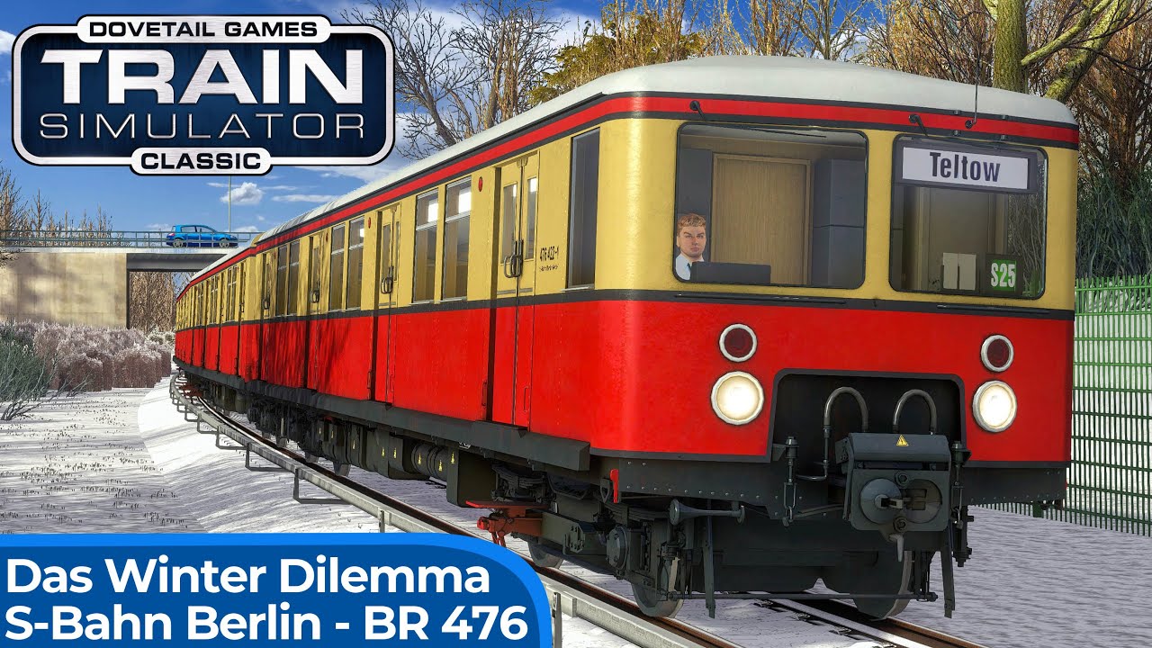 S-Bahn Berlin: Horrorschicht auf der S25 | TRAIN SIMULATOR CLASSIC | Mitten durch Berlin – BR 476