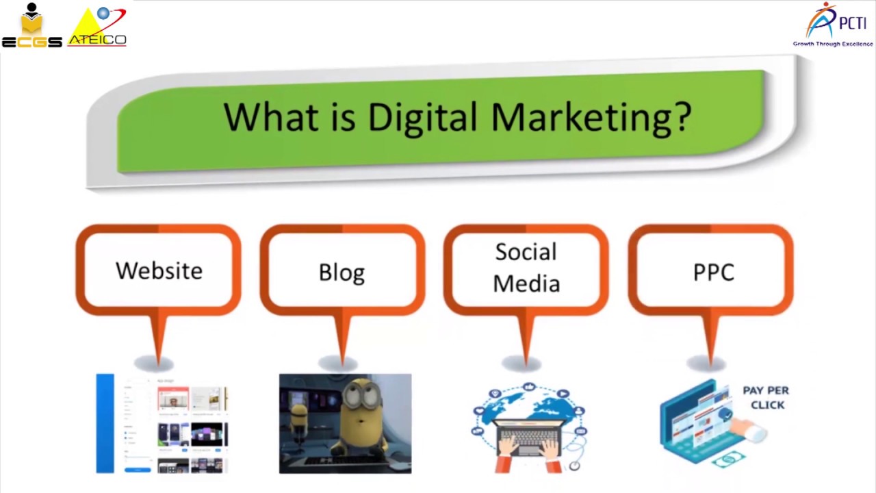 Introduction To Digital Marketing | What Is Digital Marketing | ATEICO I ECGS I PCTIL