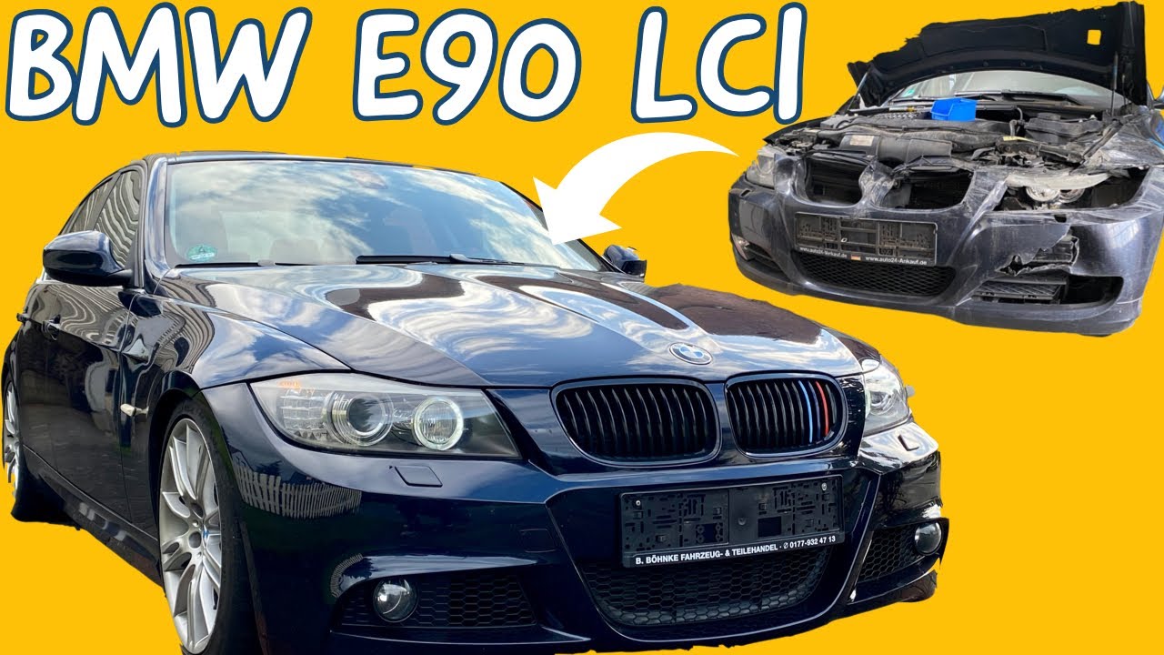 Rebuilding a BMW E90 330d in 6 min.
