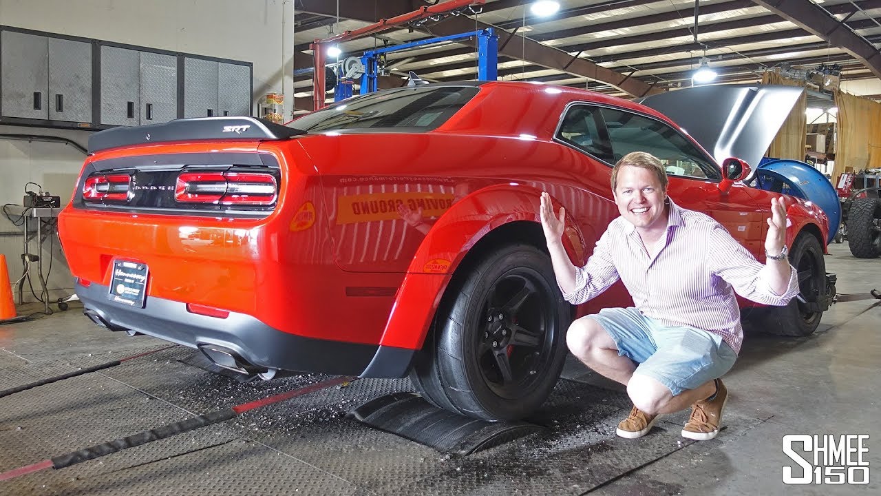 THIS 1,400bhp Hennessey DEMON is Angry on the Dyno!