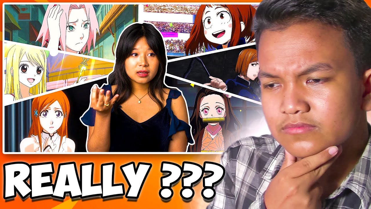 A Guy React to Why Shounen Anime girls are Trash