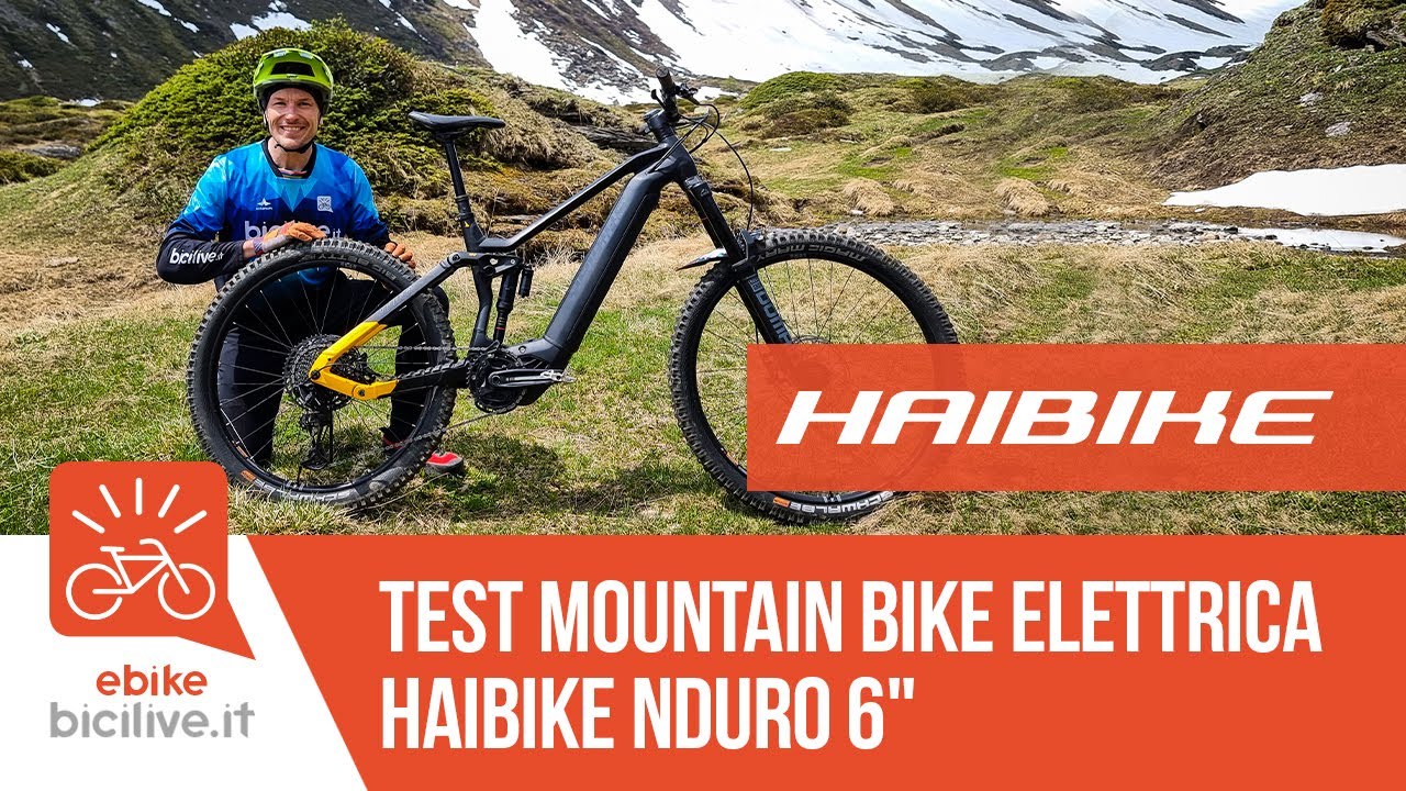 Test e-MTB Haibike NDURO 6 con motore Yamaha PW-X3