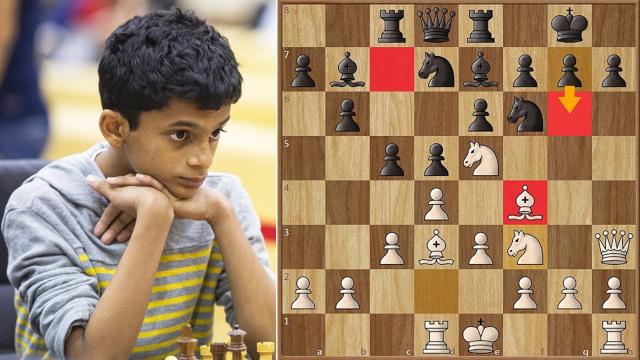 Nihal Sarin Beats an International Master in 13 Moves!