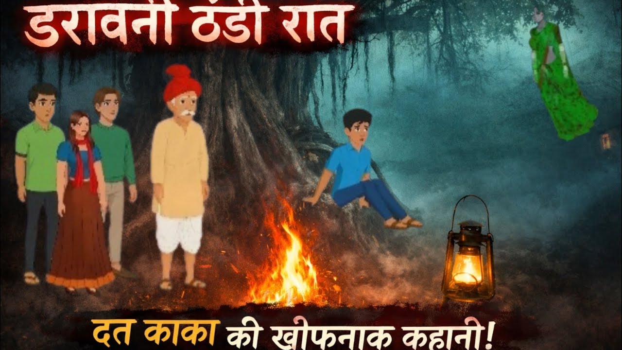 डरावनी ठंडी रात// Daravni thandi rat//hindi kahani// hindi moral stories// hindi moral Stories