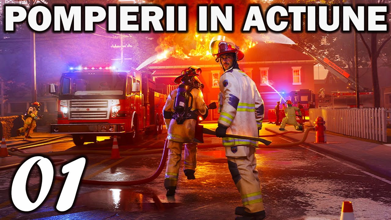 CUM ARATA O ZI DIN VIATA UNUI POMPIER - FIREFIGHTING SIMULATOR IGNITE - PART 1
