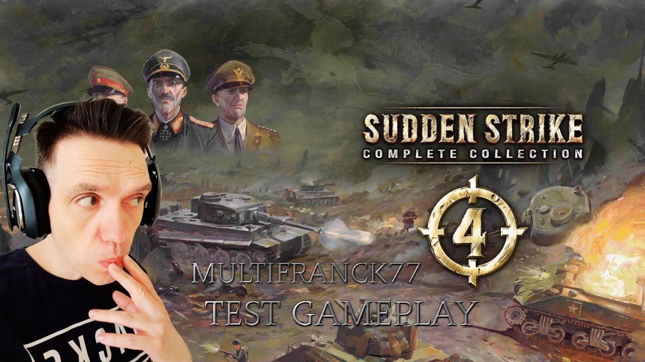 SUDDEN STRIKE 4 TEST GAMEPLAY XBOX SERIE X.🎮💂👍