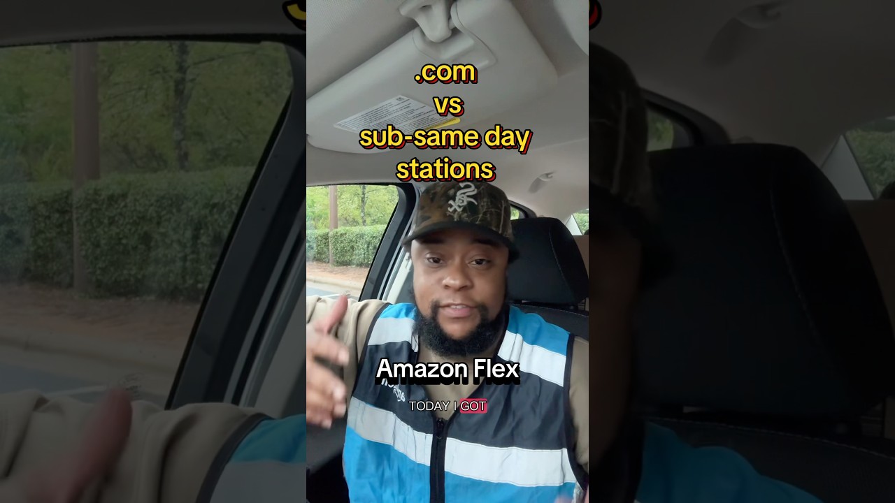 Trying to explain in the shortest way possible the difference between the two. #amazon flex