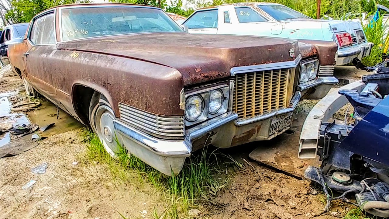1970 Cadillac Coupe DeVille Junkyard Find