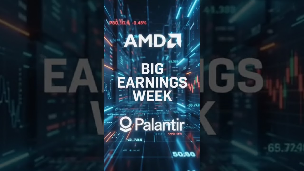 US Stock Market Today: S&P 500, Nasdaq & Dow Jones Update | AMD, Palantir & Fed News #finance