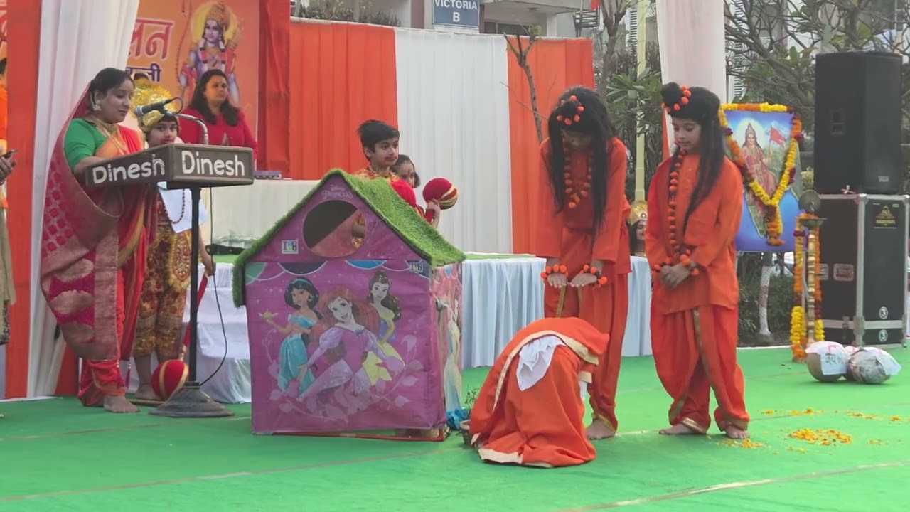 विराट हिन्दू सम्मेलन, Omaxe Rudrapur, ईशांत played hanuman 