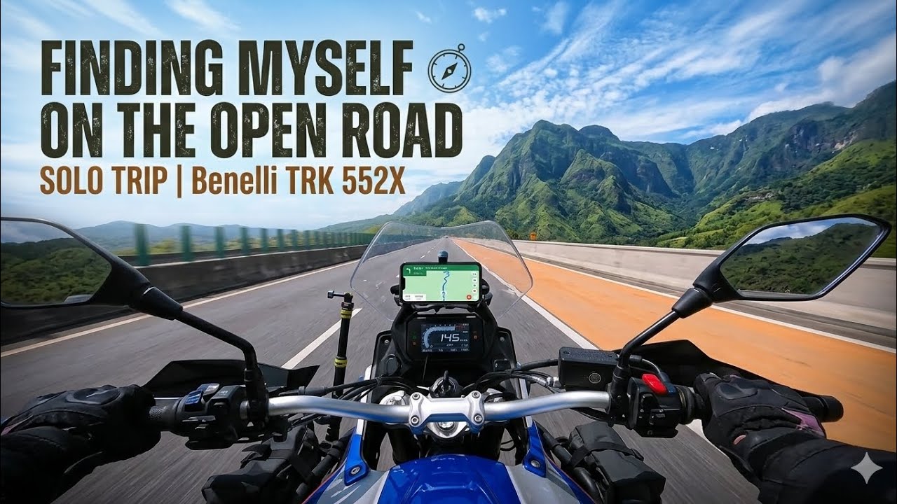Benelli TRK 552X: The Perfect Solo Travel Companion? ⚡#benellitrk552x #motovlog 💥