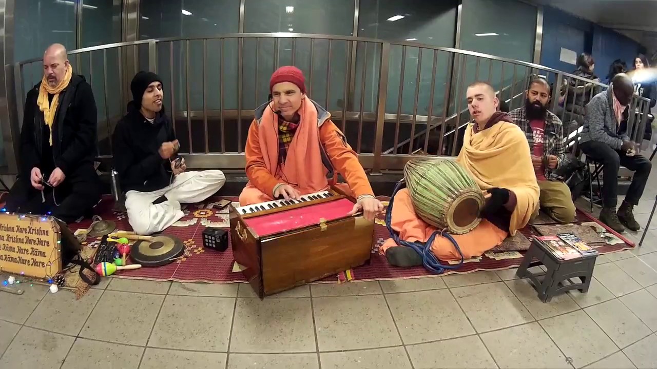 Bhakti Rasayana Sagar Swami | Kirtan at Jackson Heights, New York 23.12.2016