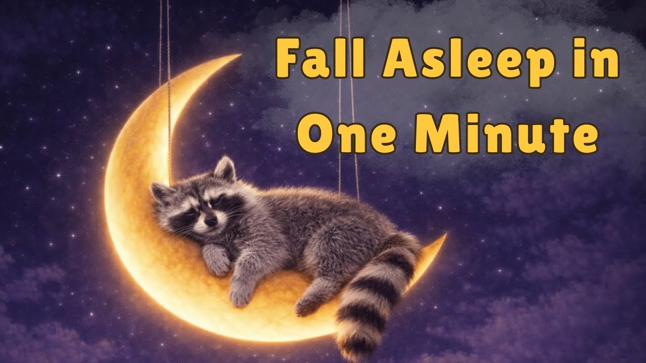 Fall asleep in 1 minute |  Deep Sleep Music for Stress Relief