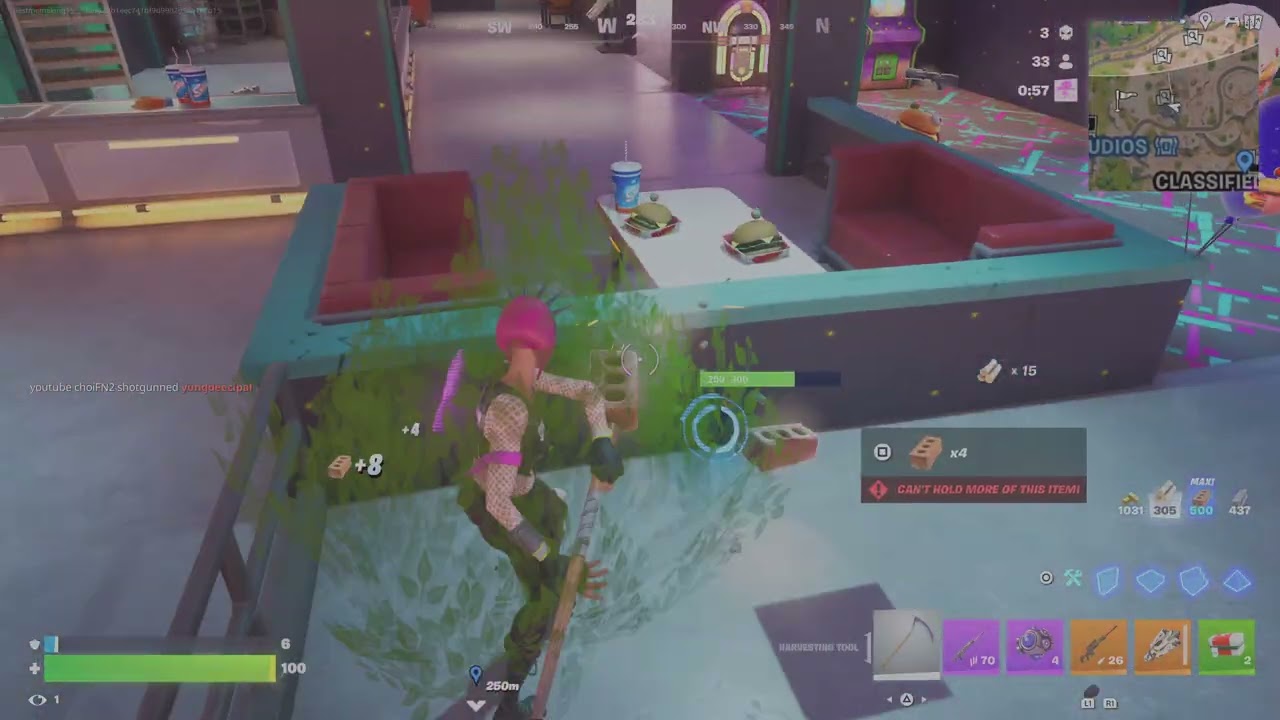 Fortnite but I can only stay in classified Canyon.