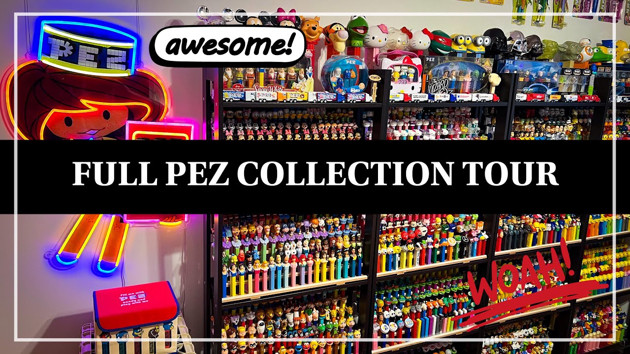 Full PEZ Collection Tour!